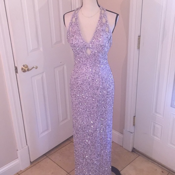 Light purple sparkly dress Clearance